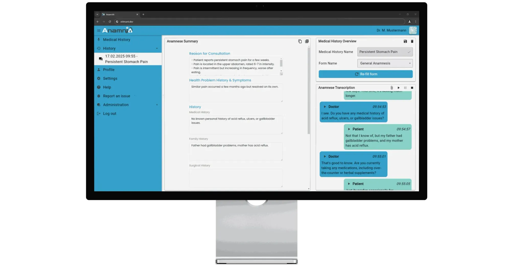 Building a Local App for Transcribing Medical Conversations and Auto-Filling Forms